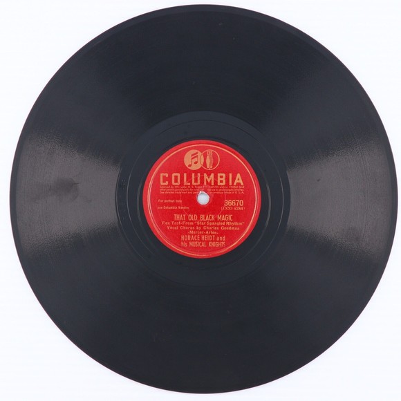 Horace Heidt - That Old Black Magic / If I Cared Less - 1943 78 rpm Record 36670 - Picture 2 of 16